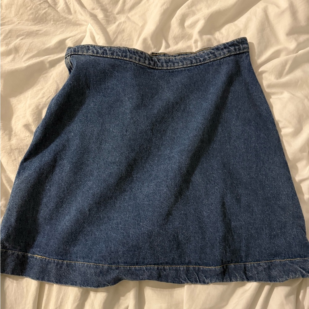 Vintage American Apparel Jean Skirt - Picture 3 of 3